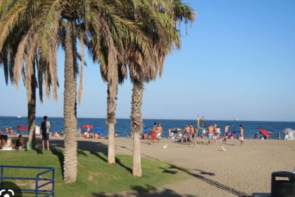 Playa Huelin Beach Málaga Dış mekan fotoğraf