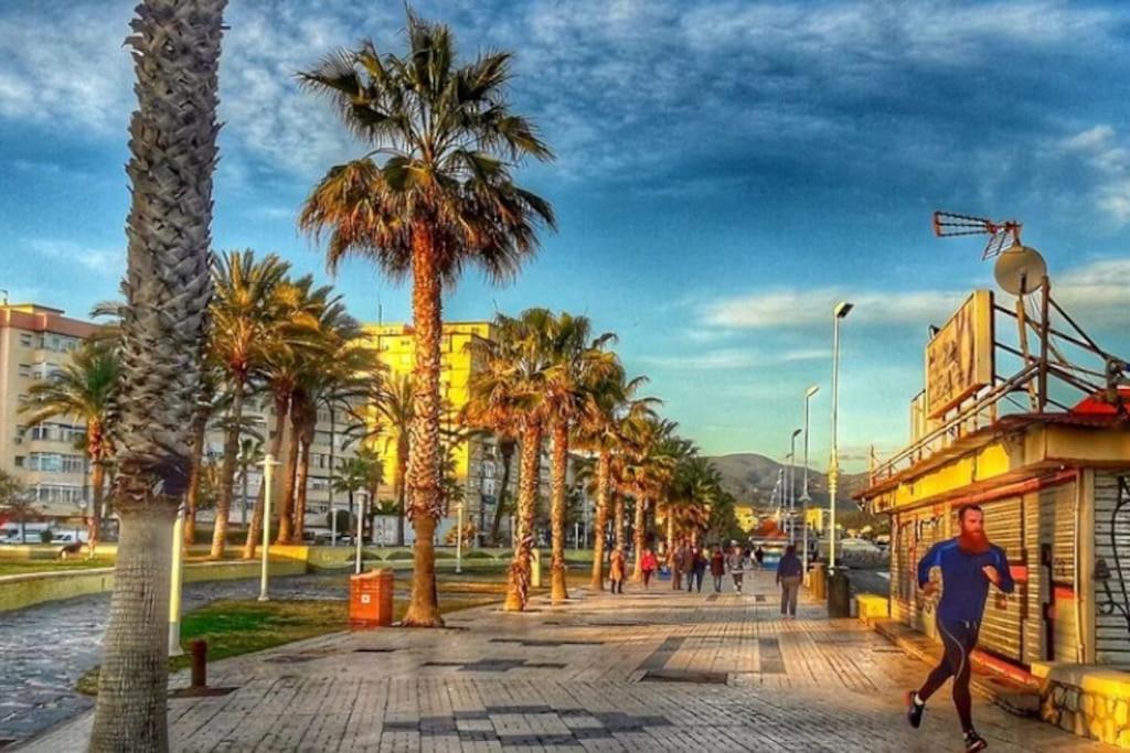 Playa Huelin Beach Málaga Dış mekan fotoğraf
